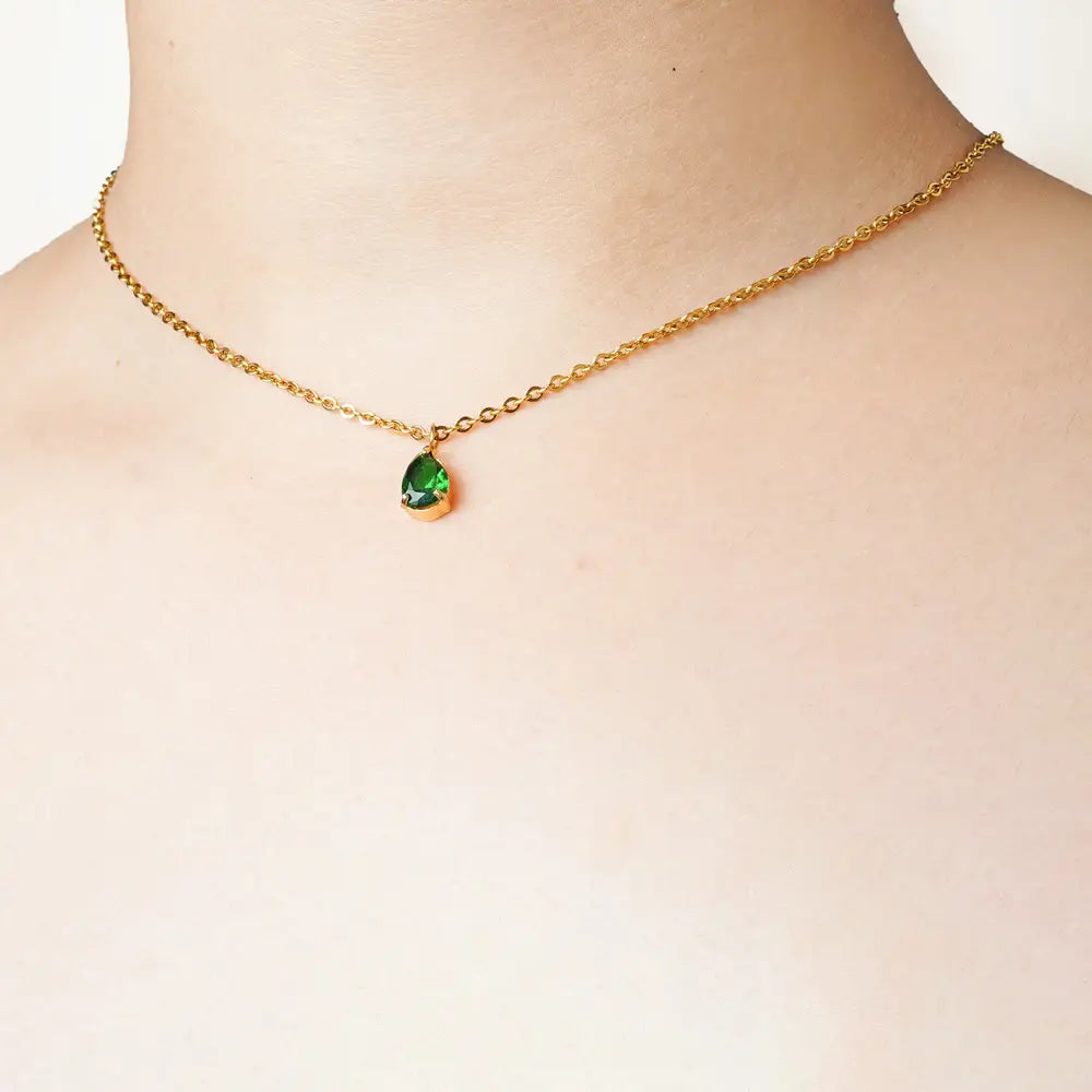 Emerald Stone Neckpiece
