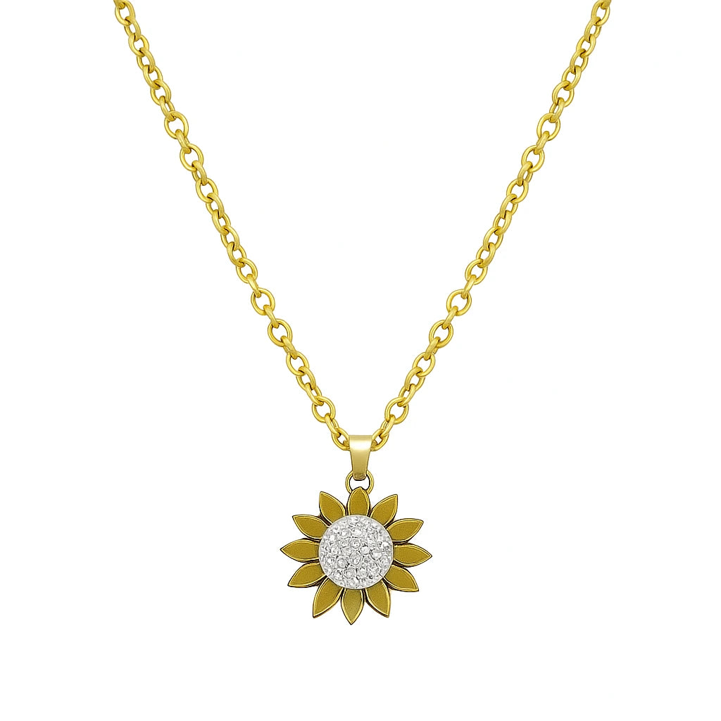 Sun Flower Neckpiece