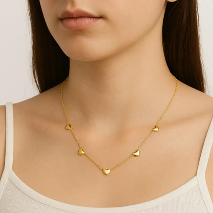Dainty Heart Neckpiece