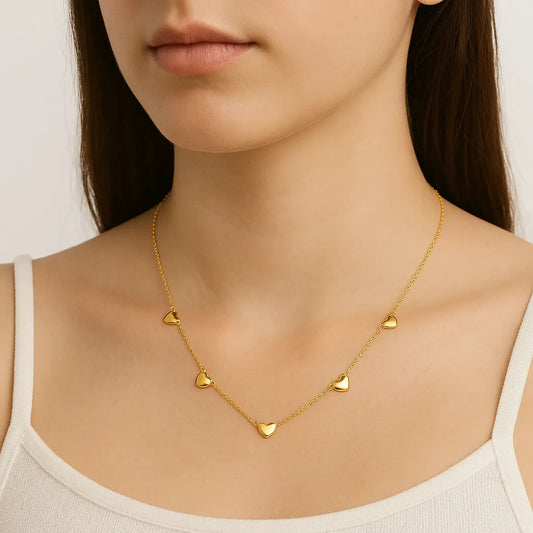 Dainty Heart Neckpiece
