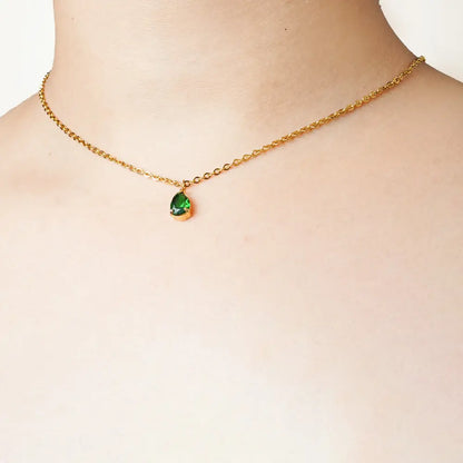 Emerald Stone Neckpiece