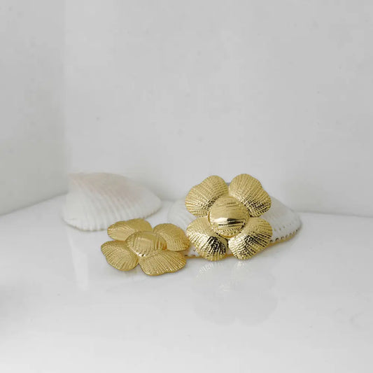 Golden Flora Earrings