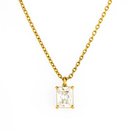 Ice square Neckpiece