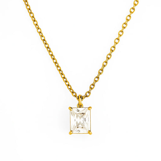Ice square Neckpiece
