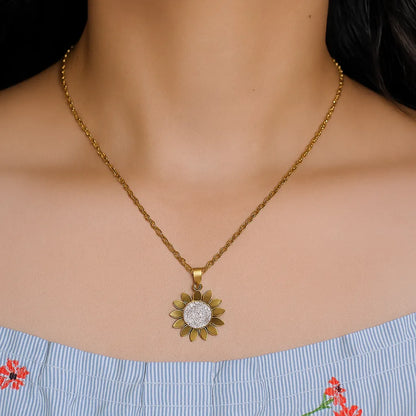 Sun Flower Neckpiece