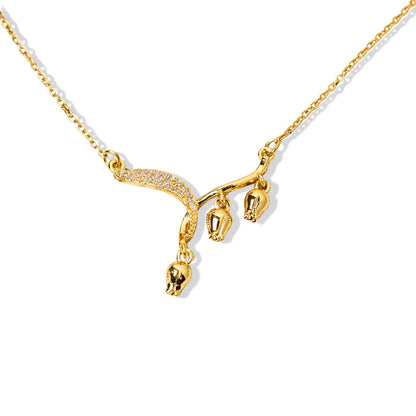 Twilight Petals Neckpiece